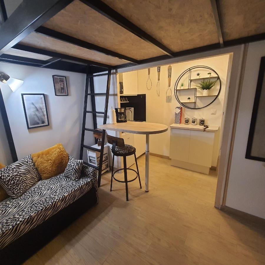 Studio- Nice Mont Boron, Piscine Sur La Residence Экстерьер фото